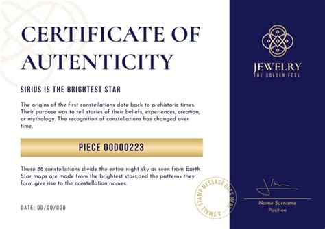 versace certificate of authenticity number.